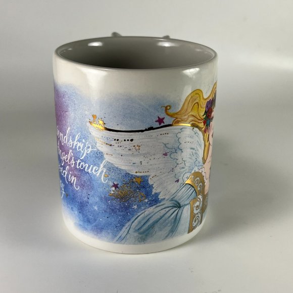 Angel Avon True Friendship Ceramic Coffee Tea Cup Mug Collectible 3D - Picture 4 of 10